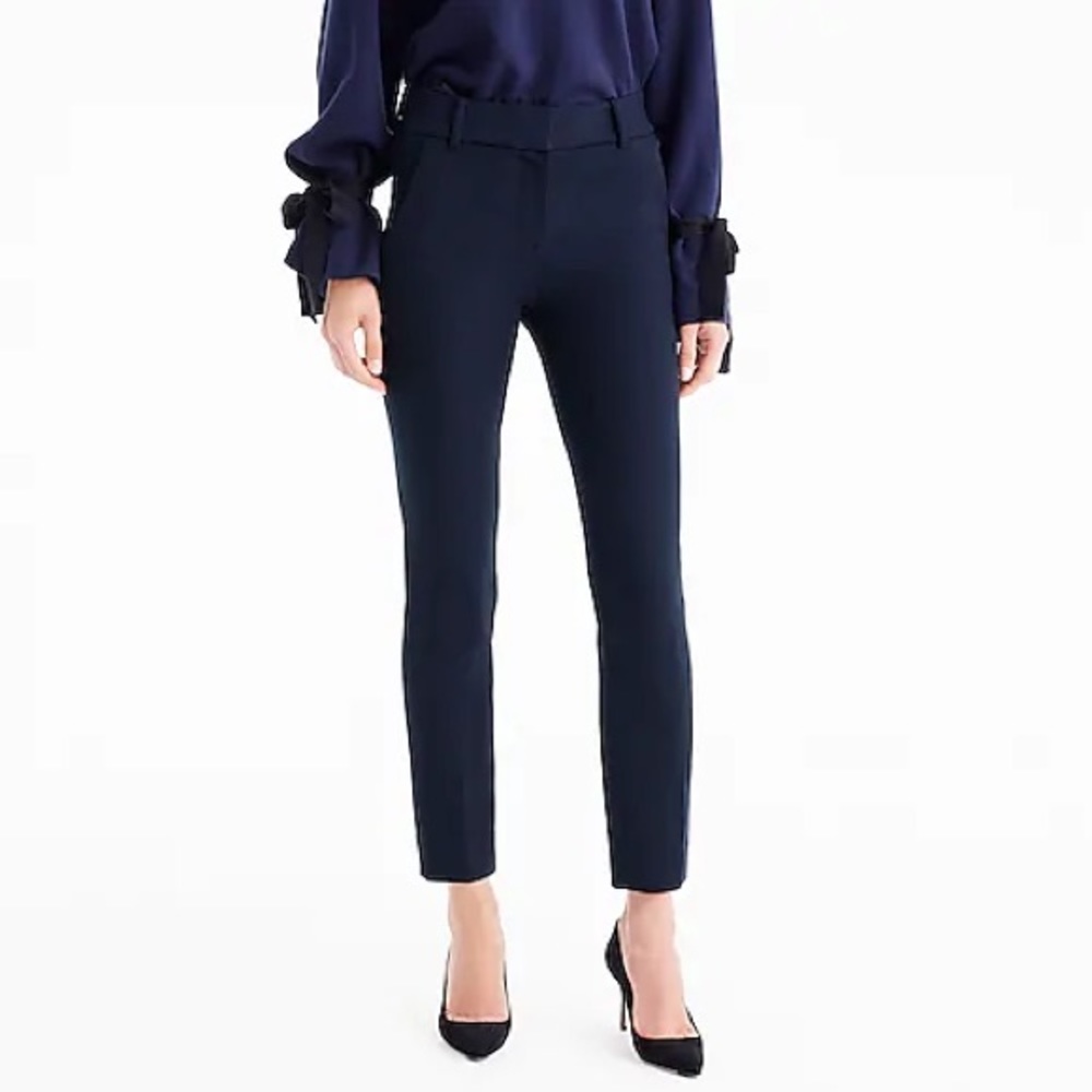 J. Crew Cameron Slim Crop Pant Four Season Stretch